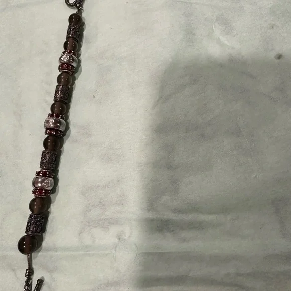 Macy’s 14k Gold and Sterling Silver Bracelet - Picture 2 of 5